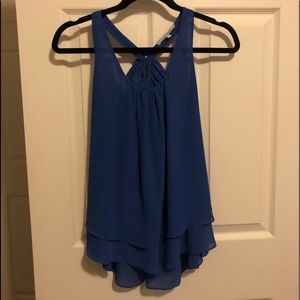 Flowy ruffle tank